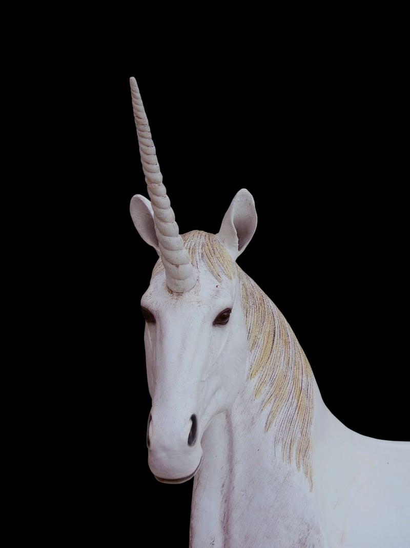 Whimsical Landscape with Unicorn